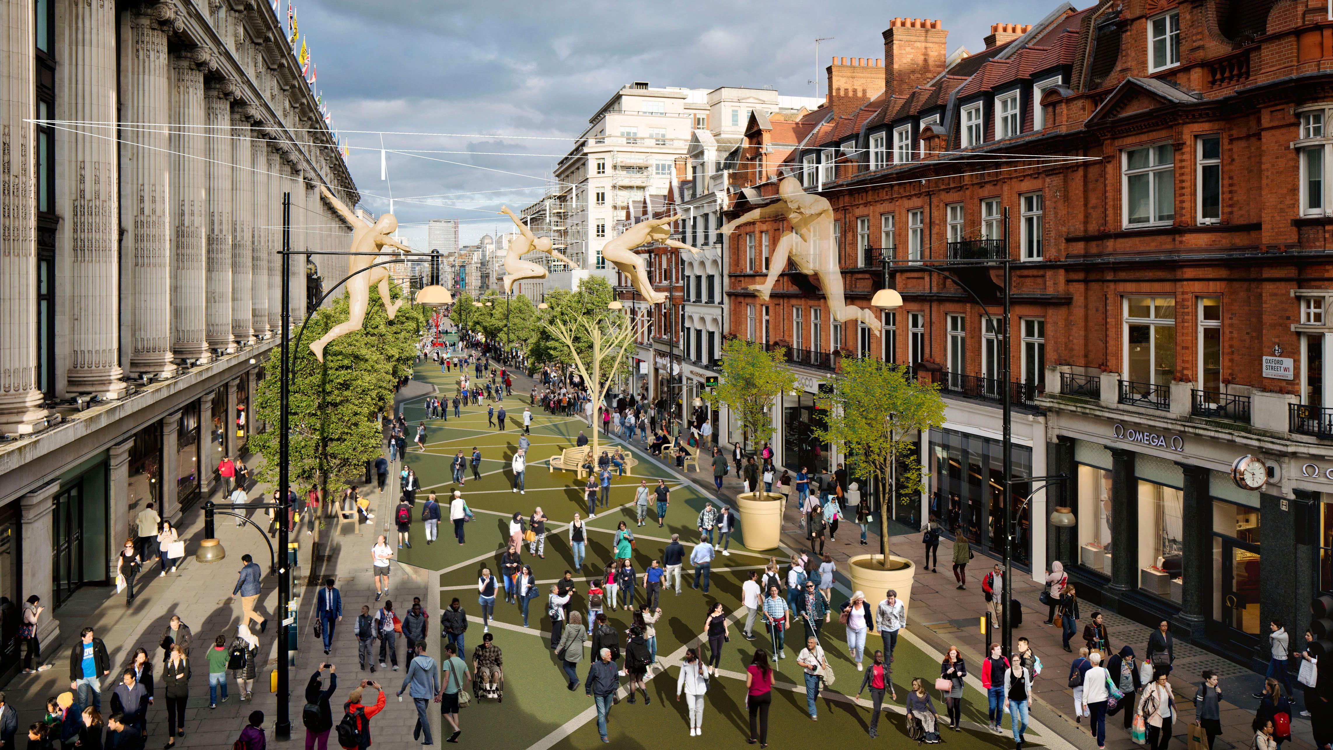 Oxford St Pedestrianisation